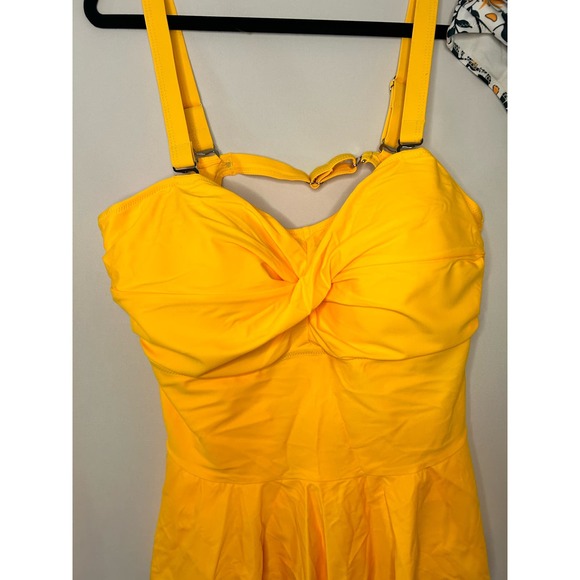 NWT Daci 2 piece plus size with tankini tummy control bottom. Size 20w. - Picture 4 of 5